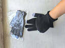 凡伊聆防滑手套男女骑行开车可触屏运动登山手套户外爬山劳保外卖薄手套 户外防滑触屏点胶手套【灰色】 实拍图