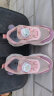 巴布豆（BOBDOG）童鞋女童网鞋透气夏季旋转扣儿童运动鞋103542053嫩粉/藕荷紫30 晒单实拍图