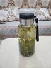 【送杯套】大容量加厚玻璃杯子便携吨吨杯茶水分离带杯套泡茶水杯 透明 1000ml吨吨桶 1只装 实拍图