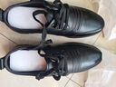 红蜻蜓男鞋加绒保暖秋冬牛皮休闲鞋男商务正装皮鞋男WTA306871A黑色42 实拍图