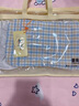 童葵婴儿枕头定型枕新生儿0-1岁纠正矫正决明子枕头婴儿童枕头0-3岁 蓝色棉麻枕（适合6-12月） 条纹 实拍图