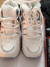 卡帝乐鳄鱼女鞋休闲鞋女冬季加绒保暖女靴板鞋棉鞋子女 41120M 白兰 38 实拍图