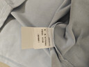 名创优品（MINISO）短袖男纯棉休闲宽松夏季圆领百搭青少年潮流半袖t恤 冰川蓝 M 实拍图