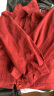 木倩短款显瘦外套女春秋新款小个子休闲设计感小众夹克流行上衣 枣红 M(体重100斤以下) 晒单实拍图