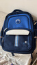 巴布豆小学生书包男3-4-6年级双肩背包男女1-3年级儿童书包英伦风学院 2116蓝色小号1-3年级 实拍图