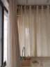 金蝉全遮光窗帘整套 绍兴柯桥雪尼尔云朵绒客厅卧室飘窗现代简约风 采薇-奶香椰椰-90%遮光 0.1米用料 米 实拍图