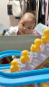 MKBIBI小鸭子爬楼梯儿童玩具小黄鸭自动滑梯轨道大号男孩女孩生日礼物 实拍图