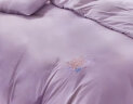 馨而乐（Bravo）富安娜出品四件套 纯色被套简约被罩床单双人床品套件203*229cm 实拍图