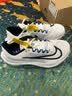 耐克NIKE跑步鞋男子竞速跑缓震ZOOM FLY 5运动鞋DZ2769-101白蓝40 实拍图