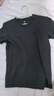 京东京造短袖女T恤重磅正肩女士t恤25秋季女装打底衫白小T 黑色 L 实拍图