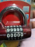 TONYON通用（TONYON）彩色5轮密码锁 防盗挂锁健身房门锁工具箱锁K25003 红色 实拍图