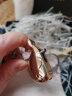 米勒斯（Milesi）情侣款小鲸鱼钥匙扣一对实用简约可爱随身带的钥匙链精致挂件七夕 银色+浅金 实拍图