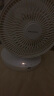 amadana空气循环扇电风扇台扇小风扇涡轮扇3D对流非静音电扇遥控定时风扇宿舍办公室桌面扇 FC007R遥控款 实拍图