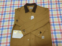 马登工装密歇根夹克男美式复古重磅帆布猎装外套男士短款翻领上衣春秋 姜黄色 【修身版型】 S 实拍图