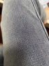 真维斯（Jeanswest）高腰阔腿牛仔裤女春夏季新款直筒宽松垂感软牛仔拖地裤子 复古蓝【九分】星空纹 M 【27-28】码 实拍图