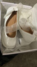 尚阔悠2023新款粗跟玛丽珍高跟鞋女春秋设计感小众法式玛丽珍鞋春款百搭 米白色8-9cm 37 实拍图