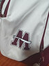 丛林鸟书包女高中大学生美式复古大容量背包韩版潮流百搭初中生双肩包男 白配红【小狗+链徽章随机】 实拍图