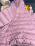 鸭鸭（YAYA）儿童轻薄羽绒服短款宝宝男女大小童保暖新款冬季童装外套D 粉色 120 实拍图