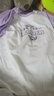 多妙屋女童长袖t恤秋装韩版打底衫大童上衣儿童纯棉童装910063紫色165cm 实拍图