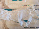 稳健一次性使用丁腈手套无粉麻面M白色30只/袋加长加厚食品用厨房清洁 实拍图