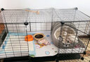 蔻丝狗笼子中小型犬带厕所家用加粗加密宠物幼犬狗狗笼子围栏柯基泰迪 【109*49*47】升级底网前后加深 升级款：脚垫+滑轮+托盘+扎带 实拍图