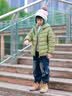 巴拉巴拉童装儿童排骨羽绒服男童女童亲子装轻薄内胆年新款冬装外套潮 澜夜黑-立领-灰鸭绒 -209425107208 120 充绒量42g 实拍图