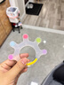 哈咔（haakaa）婴儿安抚牙胶宝宝玩具硅胶牙床咬胶按摩牙胶口欲期安抚棒可水煮 缤纷大手掌牙胶（升级款） 1只装 实拍图