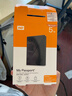 西部数据（WD）5TB 移动硬盘 USB3.0 My Passport随行版2.5英寸 黑 机械硬盘 笔记本电脑外接 大容量加密存储 实拍图