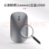 联想（Lenovo）无线鼠标轻音鼠标 Air Handle轻音无线鼠标 便携办公鼠标 风暴灰2022款 实拍图