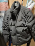 马克华菲【204G高充绒】加厚羽绒服男2025冬季新款立领面包服保暖外套1022 黑色311 M (170) 充绒量：172g 实拍图