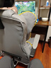 奥伦福特 电脑椅办公椅子电竞椅家用人体工学椅老板椅主播靠背椅皮革转椅 创意工学椅-灰+含乳胶垫【二代】 实拍图