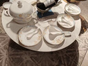 初僖堂碗碟套装家用景德镇轻奢陶瓷骨瓷乔迁餐具套装碗盘组合高级感 花样年华56件实用富贵煲配置 实拍图