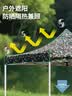 尚烤佳（Suncojia）迷彩遮阳棚户外庭院遮阳伞雨棚停车棚应急隔离帐篷四角棚布 实拍图