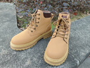卡帝乐鳄鱼（CARTELO）马丁靴男2025秋冬季工装靴子男休闲高帮男靴英伦厚底黄靴 土黄 42 实拍图