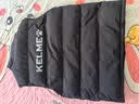 卡尔美（KELME）连帽棉马甲男冬季新款防寒保暖运动棉服无袖休闲坎肩 玛瑙黑 XL 实拍图