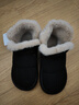 朴西麂皮绒雪地靴女加厚绒毛棉鞋女款户外防寒秋冬季保暖加绒雪地棉鞋 黑色 40 【40-41】 实拍图