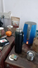 SZTAA高档全钢保温杯男316不锈钢大容量茶水分离泡茶杯子便携带滤网壶 商务黑800ml（茶水分离+数显） 实拍图