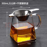 凌云鹤小青柑专用茶具公道杯泡茶器 耐热加厚玻璃公道杯 不锈钢茶滤+方公杯 350ml 【出水流畅 一壶多用】 实拍图