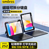 Smorss适用苹果iPad键盘蓝牙妙控一体键盘iPad9代10.2/10.5英寸平板支架保护套【横竖屏磁吸分离】 实拍图