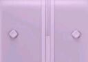 不莱玫万向轮拉链托运箱旅行箱皮箱密码学生大容量行李箱女拉杆箱登机箱 【紫色】升级全箱配色 24英寸 约常规25英寸 微扩容 实拍图
