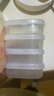 家の物语（KATEI STORY）日本冰箱冷冻冻肉分装盒保鲜盒食品级葱姜蒜收纳盒冷冻密封盒 实拍图