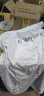 安普里奥·阿玛尼（Emporio Armani）阿玛尼短袖t恤男装奢侈圆领t恤百搭ea图案 黑+白（两件装） M 实拍图
