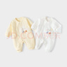 babylove婴儿连体衣秋冬纯棉可爱宝宝哈衣爬服新生儿夹棉保暖衣服秋冬装 晒单实拍图
