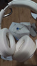 iKF T1【智能互联APP】头戴式无线蓝牙耳机通话降噪耳机有线蓝牙6.0hifi音质游戏低延迟耳机云岩白 实拍图