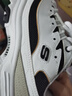 斯凯奇（Skechers）黑白金熊丨男女同款老爹鞋复古熊猫鞋情侣校园风潮流增高运动休闲 【男款】白色/浅灰色/WLGY(白金) 42.5 实拍图