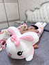 伊美娃娃兔子抱枕玩偶陪睡毛绒玩具布娃娃侧睡大号夹腿长条抱枕睡觉女生 开心每一天90cm 送女孩女友道歉礼物送女生男生 实拍图