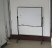 得力高端款120*90cmH型支架式白板双面书写 白板写字板 可移动升降 黑板 办公 黑板家用 写字板50092 实拍图