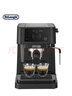 德龙（Delonghi）【政府补贴】咖啡机 半自动咖啡机 小型家用15Bar泵压意式浓缩美式 独立温控手动打奶泡 EC235.BK 实拍图