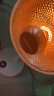 美菱（MeiLing） 小太阳取暖器家用立式电暖气暗光速热小暖阳办公室烤火炉卧室取暖扇小型节能省电落地暖气扇 升降遥控2.3米延长线款【碳纤维加热】 实拍图