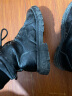 卡帝乐鳄鱼（CARTELO）马丁靴男英伦秋冬季复古工装靴男士高帮皮靴子男 黑色加绒 41 晒单实拍图